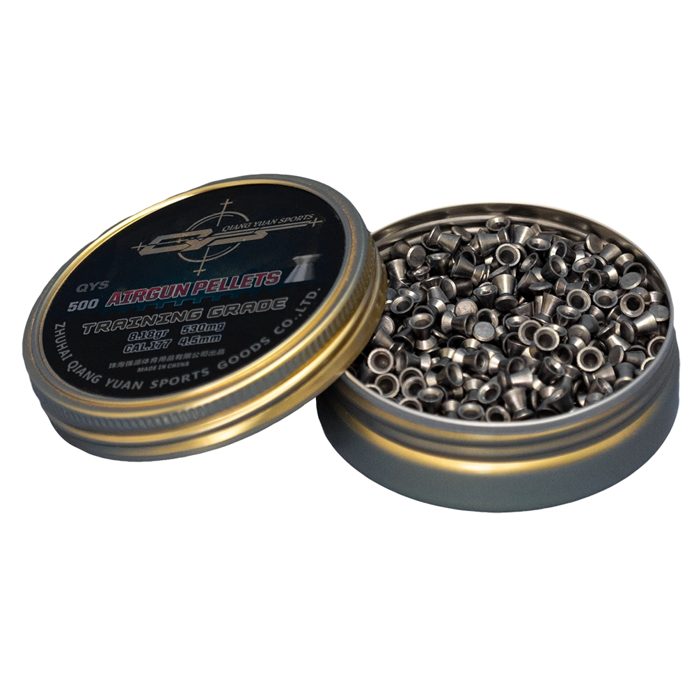 Пуля пневматическая Qiang Yuan "Training", для винтовок, 4.5 мм, 0,53 гр. (500 шт.). Фото №3