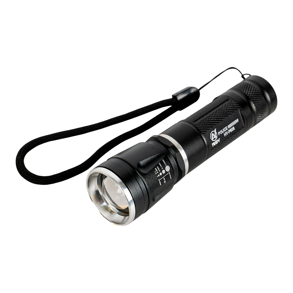 Фонарь подствольный СВЕТОДИОДНЫЙ профессиональный аккум.,  Q 8455 подствольный ругул., светового пуч. Фото №3