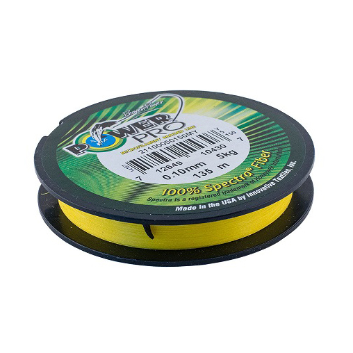 Леска плетеная Power Pro 275м желтая 0,32/24кг. Фото №2