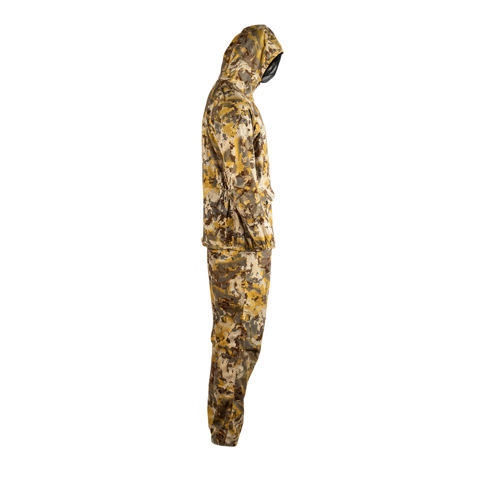 Костюм мужской летний "Кречет", twill, соты бело-желтый (52-54/182) (ХСН). Фото №7