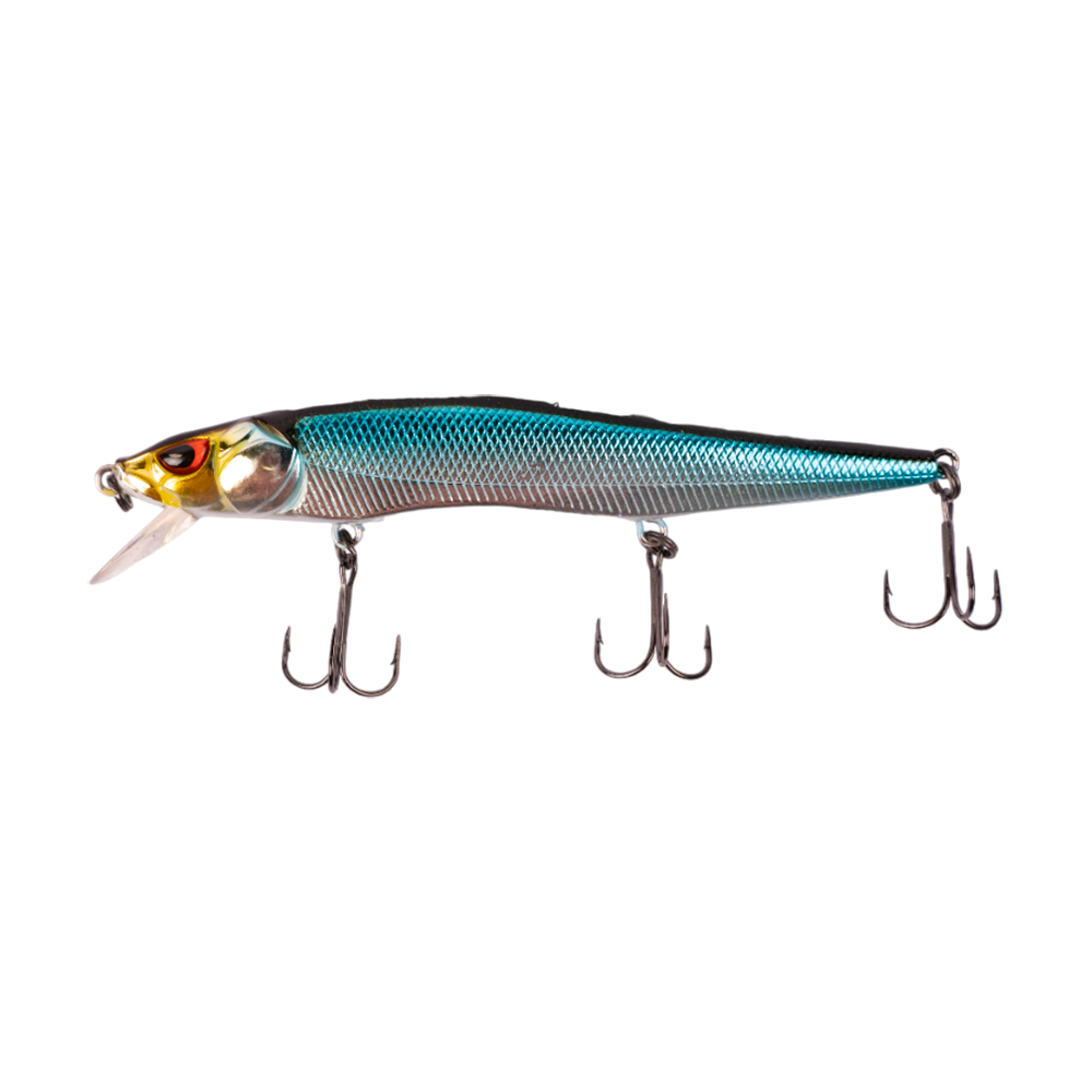 Воблер MADFISH 110мм, 14,6г, заглубление 0,8-1,2м, stint floater (цвет 054). Фото №1