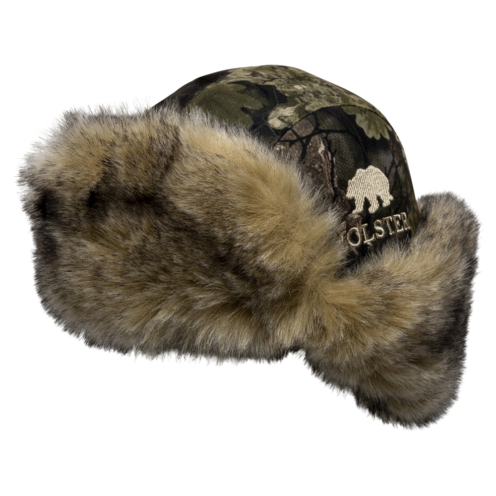 Шапка ушанка Хольстер / алова / дубок (57-58) . Фото №6