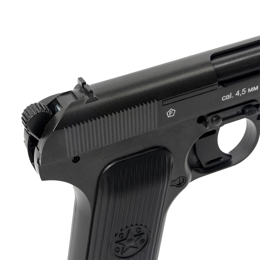 Пистолет пневматический BORNER TT Blowback, калибр 4,5 мм /BBs . Фото №10