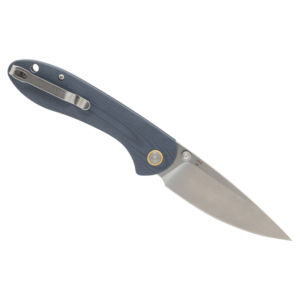 Нож складной CJRB Feldspar, рукоять серая G10, клинок D2. Фото №2