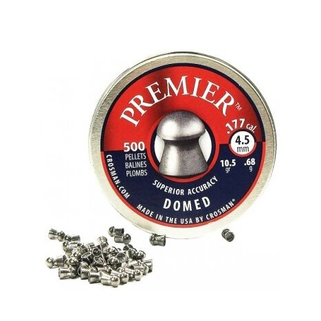 Пуля пневматическая "Crosman Premier Ultra Magnum", 4,5 мм., 10,5 гран (500 шт.) (12 в упаковке). Фото №1