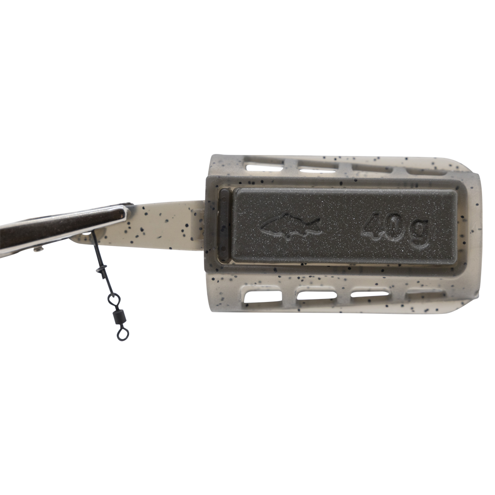 Оснастка фидерная ORANGE #59 Symetric Loop Fluorocarbon, 60 гр., в уп. 1 шт.. Фото №4