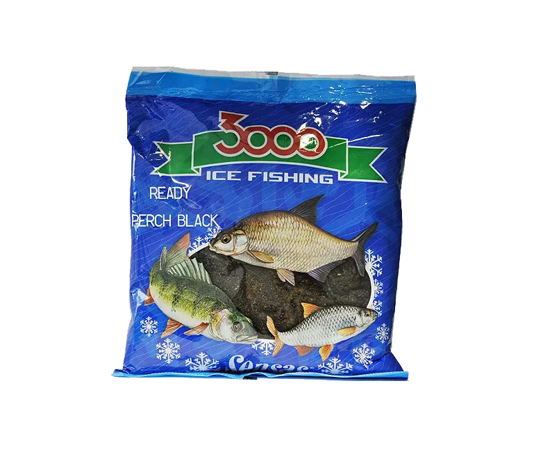 Прикормка зимняя готовая Sensas 3000 PERCH BLACK 0.5кг. Фото №3