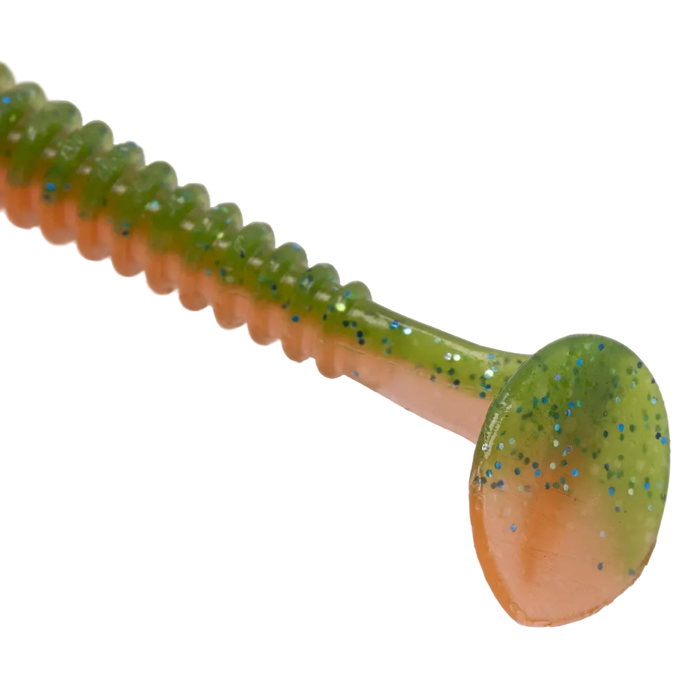 Виброхвост Lucky John Pro Series Tioga 3,4" 86мм, (6шт. упак.) цвет T56. Фото №3