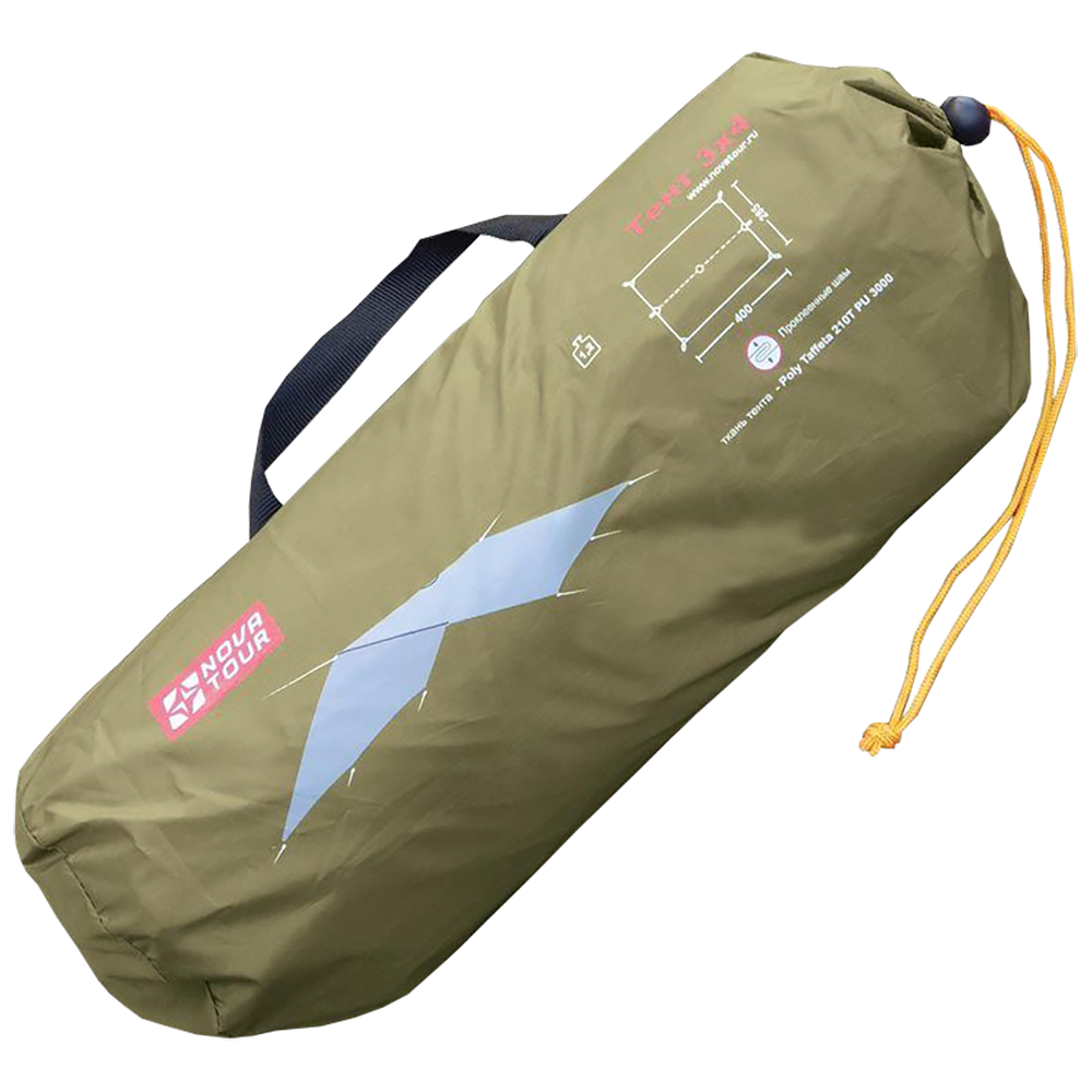 Тент 3x4 2,85 Х4, Хаки N (NovaTour). Фото №3 Тент 3x4 2,85 Х4, Хаки N (NovaTour). Фото №3