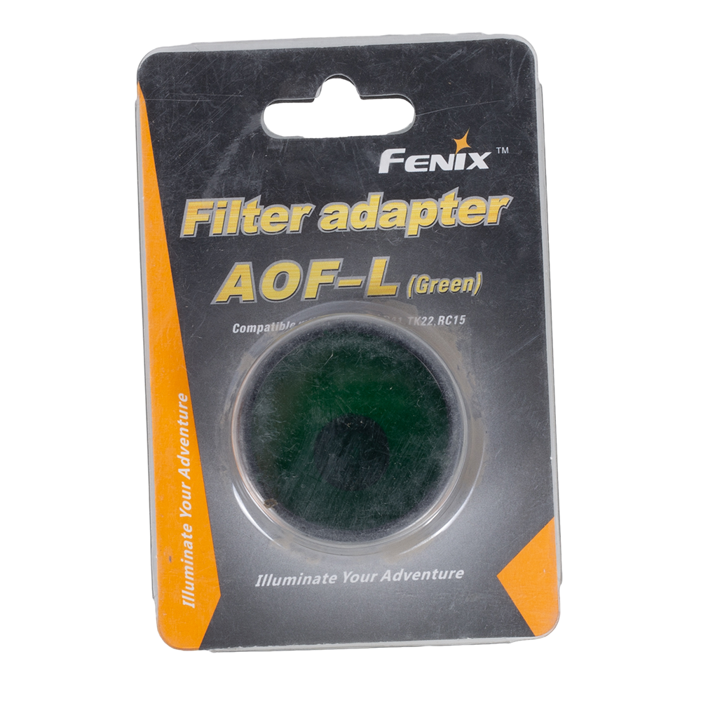Фильтр для фонаря Fenix зеленый AOF-L. Фото №3