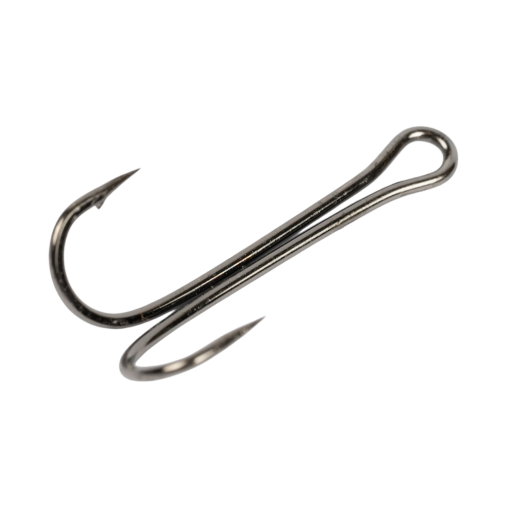 Крючок двойной "Volzhanka Long Double Hook 90°" #8 (10шт.уп). Фото №3