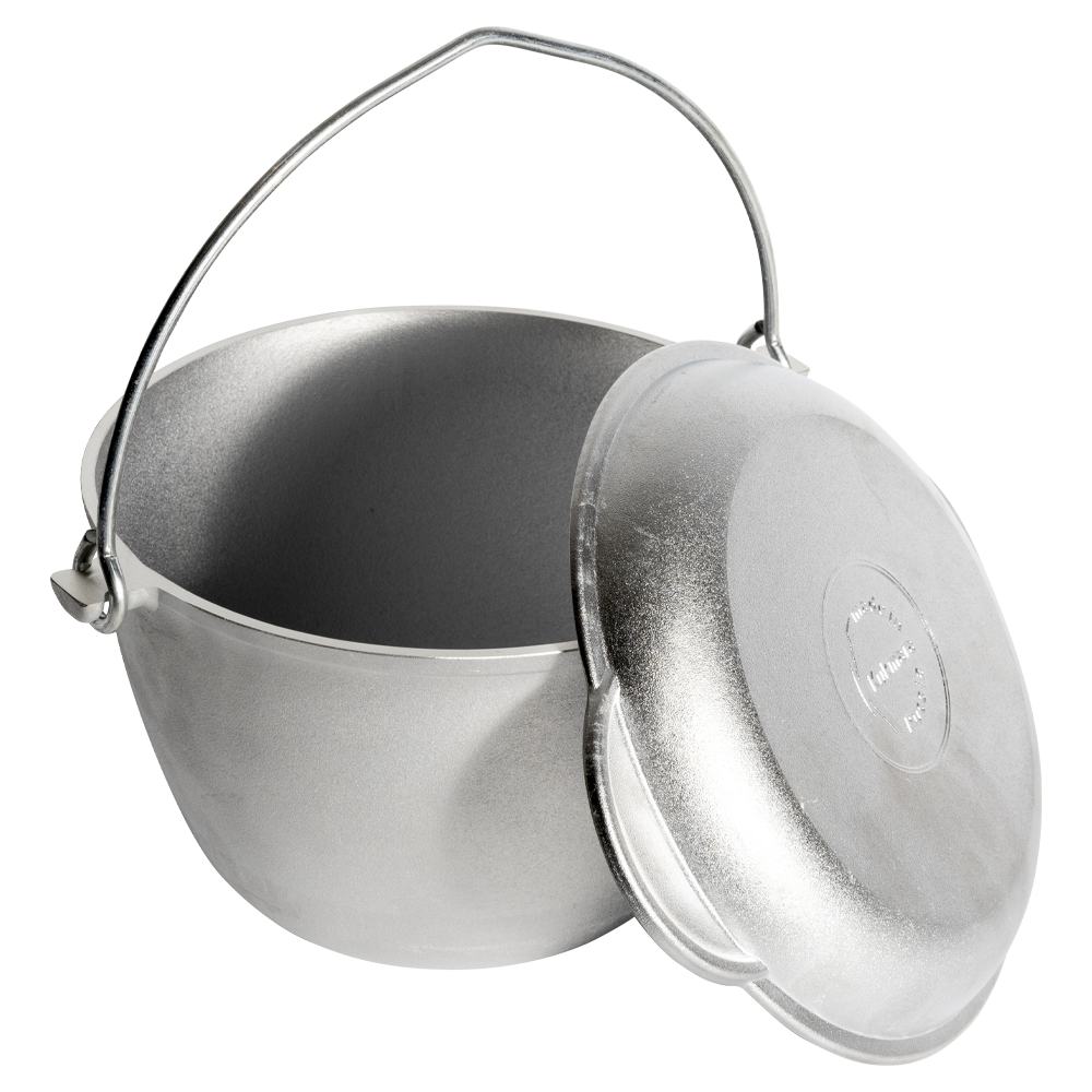 Котел KUKMARA походный, (литой, кр/сковорода) 3 л. Фото №2