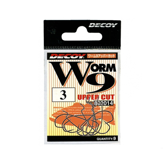 Крючок Decoy офсетный Worm 9#5/0 (5 шт.). Фото №2