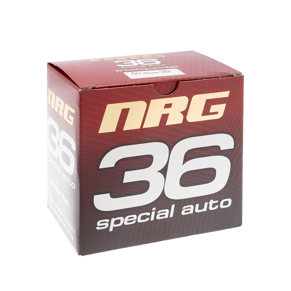 Патрон АЗОТ 12/70 NRG Auto 36г, №0 (в пачке 25 шт) (в коробке 250 шт.). Фото №1 Патрон АЗОТ 12/70 NRG Auto 36г, №0 (в пачке 25 шт) (в коробке 250 шт.). Фото №1
