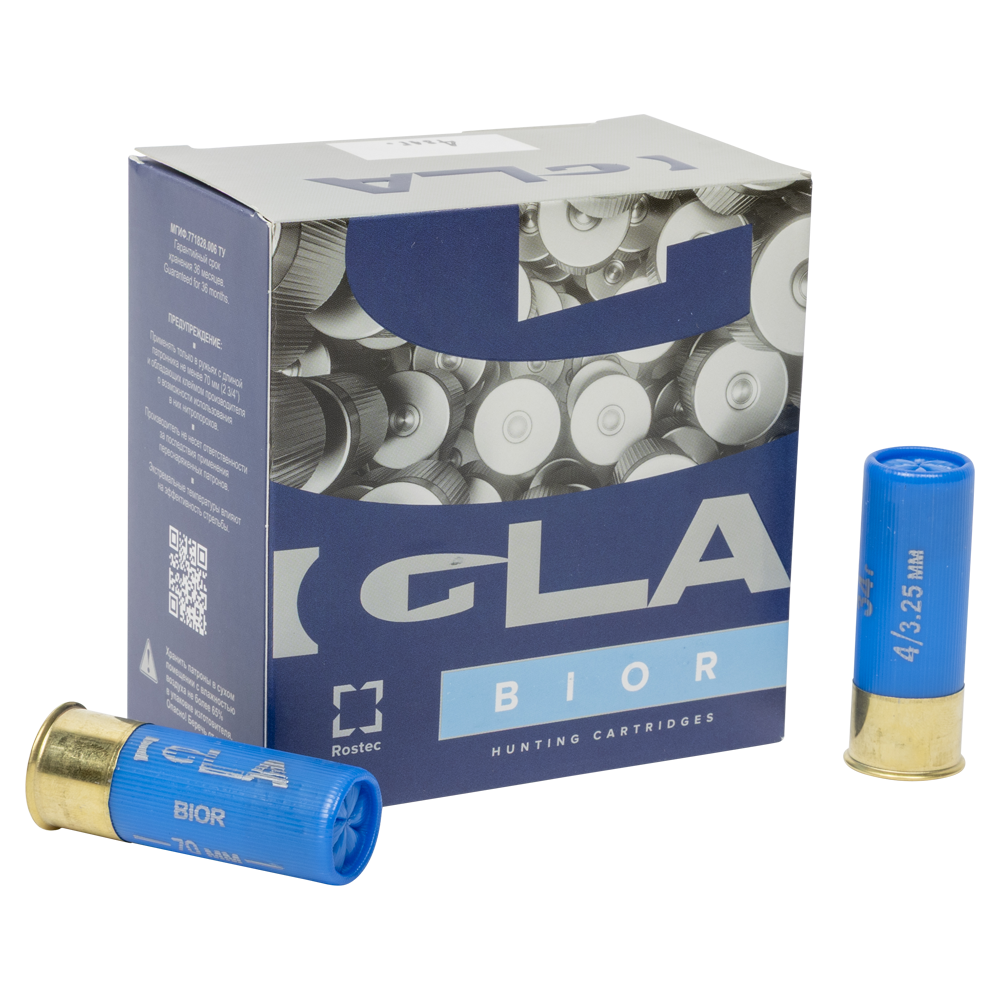 Патрон "Игла-Биор" 12/70 №4 34 гр. (пачка 25шт, короб., 250). Фото №1 Патрон "Игла-Биор" 12/70 №4 34 гр. (пачка 25шт, короб., 250). Фото №1