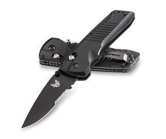 Нож складной Benchmade 5400 SERUM, черное лезвие. Фото №2