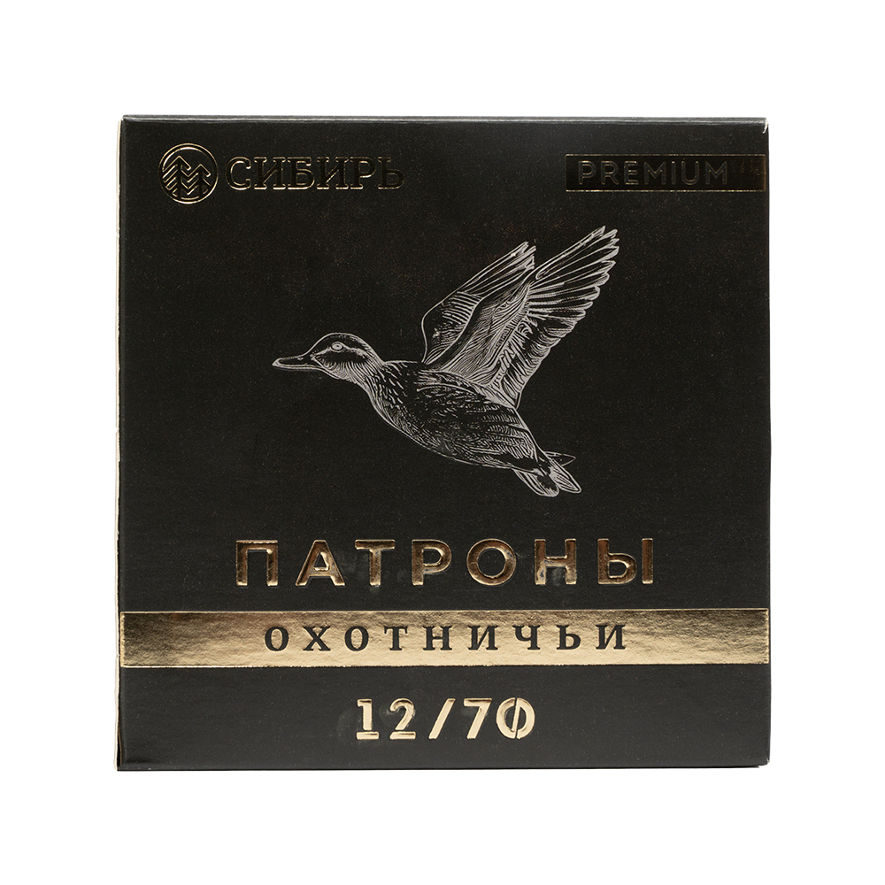 Патрон СИБИРЬ PREMIUM 12/70 охотничий дробовой 36г №3 ПОЛУМАГНУМ (CX-2000) (пачка 25 шт) (в кор.250шт). Фото №5