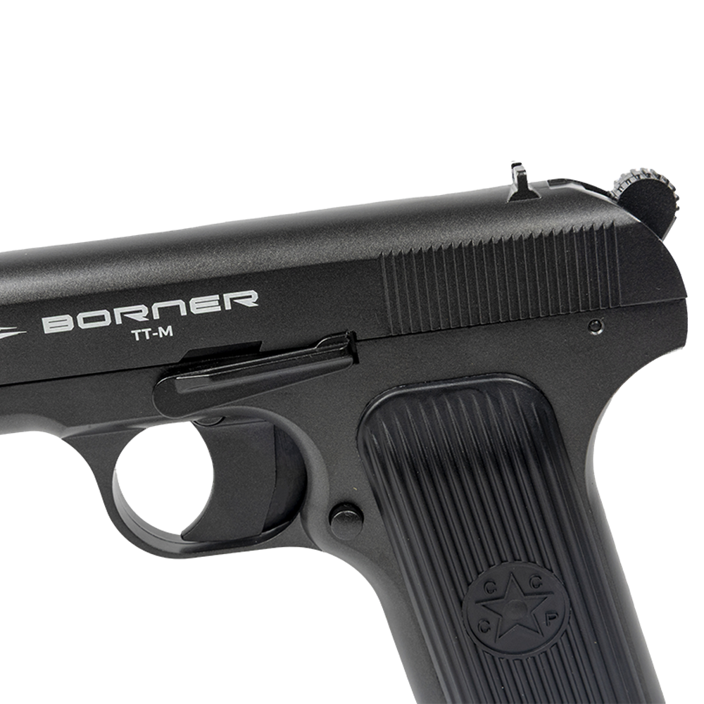 Пистолет пневматический BORNER TT-M, калибр 4,5 мм (металл)/BBs . Фото №11 Пистолет пневматический BORNER TT-M, калибр 4,5 мм (металл)/BBs . Фото №11