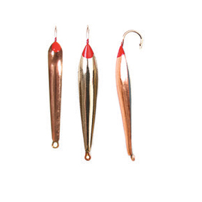 Блесна зимняя "Гвоздик М" 1,6гр. (никель хром+CH) 2 крючка (пирс) (10шт). Фото №2