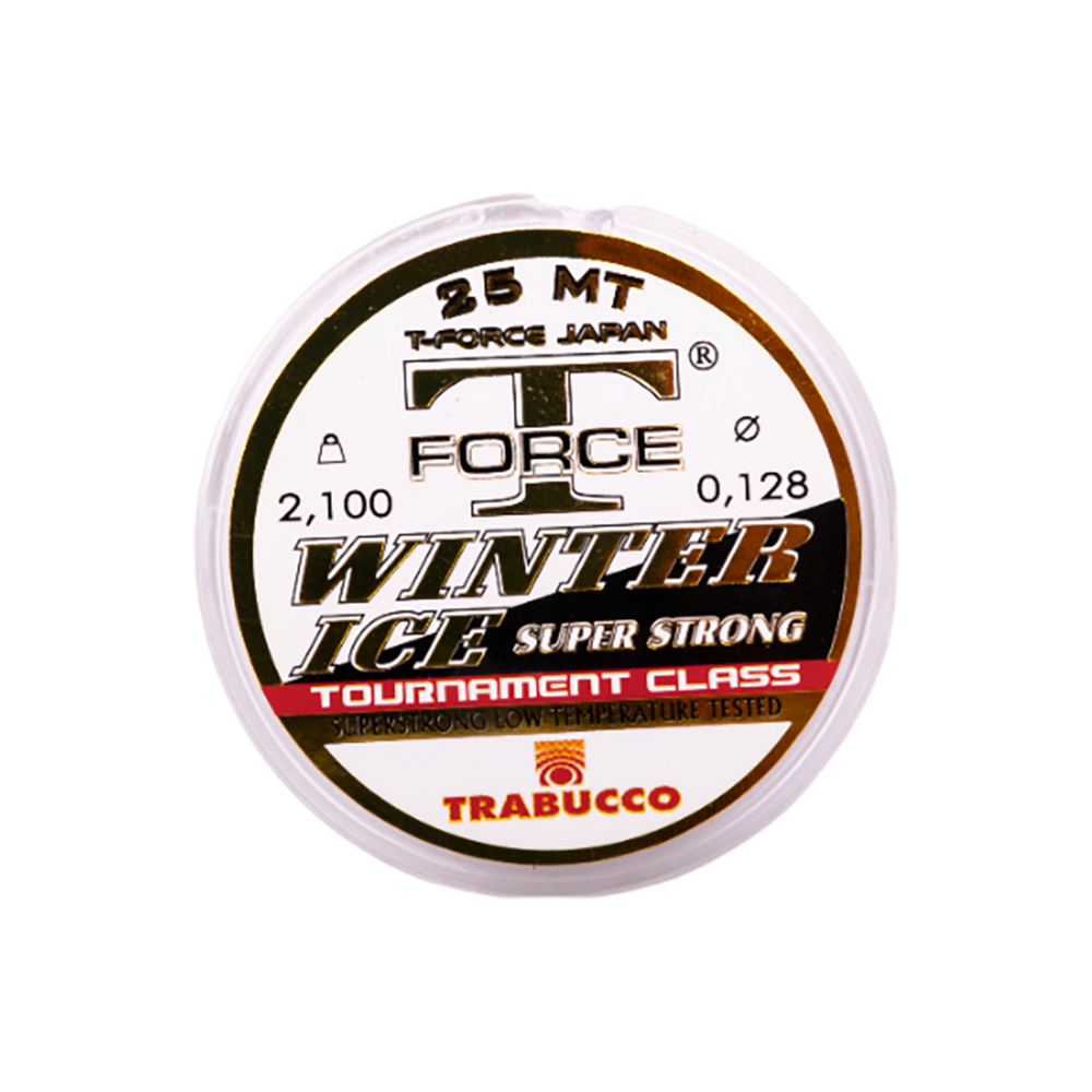 Леска T-FORCE WINTER ICE 0,128/25м. Фото №1
