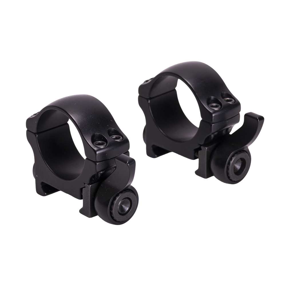 Кольца RECKNAGEL на Picatinny, 25,4мм BH18 (быстросъемное, с рычажным зажимом). Фото №1
