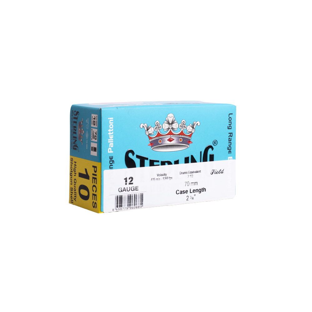 Патрон STERLING 12/70 LONGRANGE BUCKSHOT (в пачке 10 шт.). Фото №1