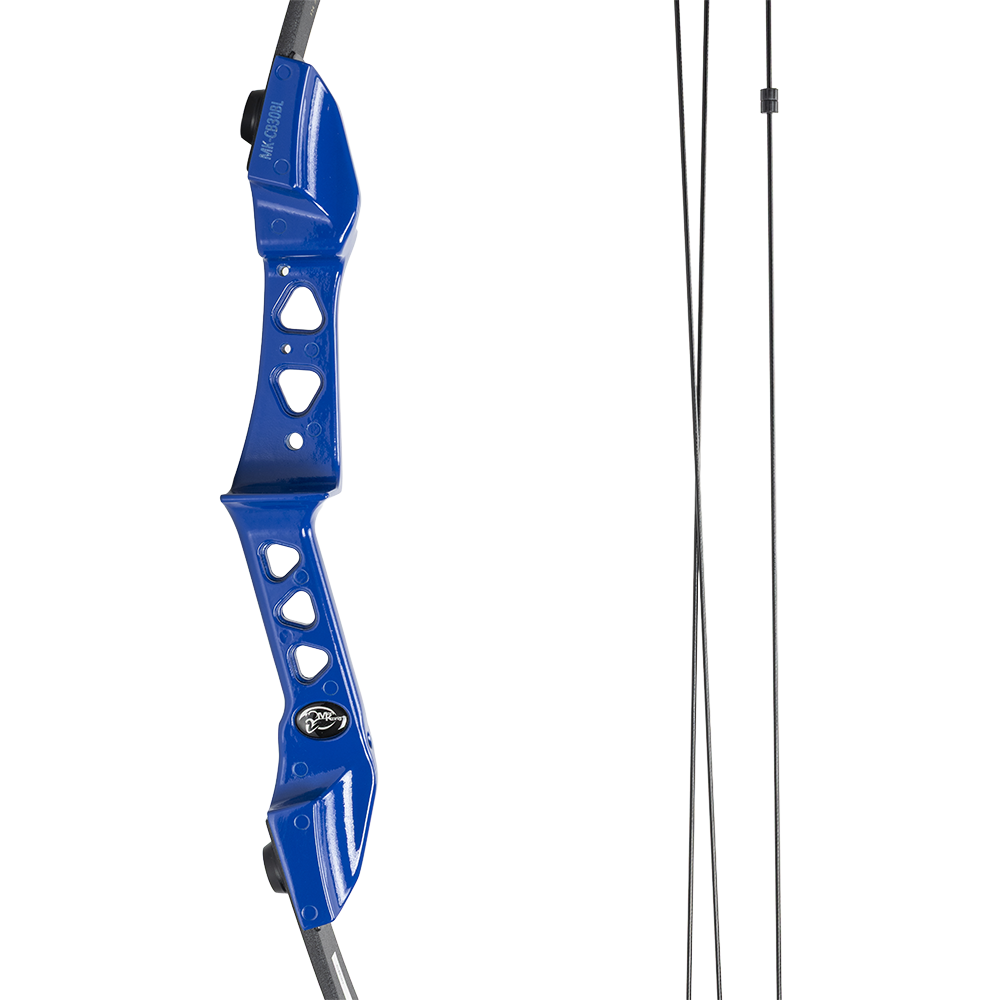 Лук Man Kung СВ30, блочный, blue, 19-29lbs. Фото №2
