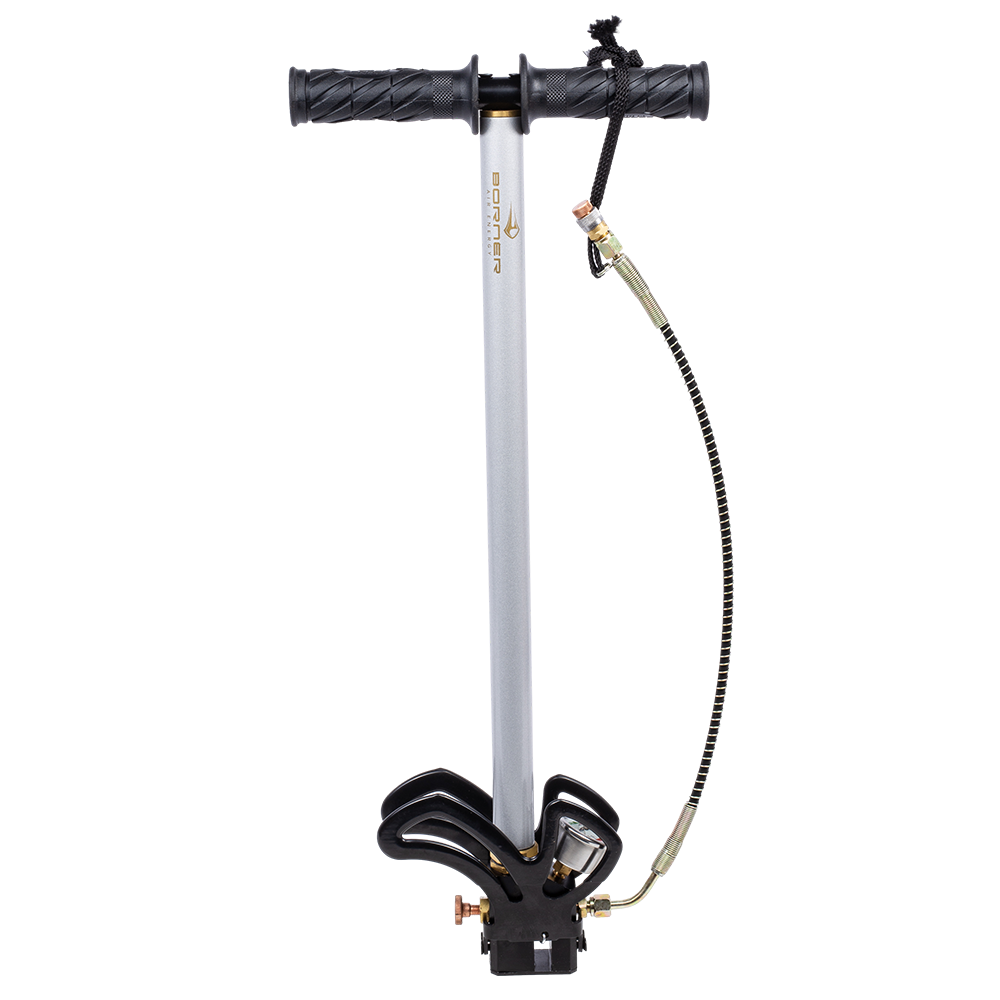 Насос Borner к винтовкам PCP серебристый. Фото №1