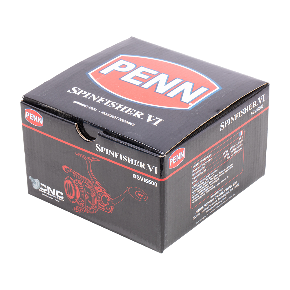 Катушка безынерционная PENN SSVI5500 SPINFISHER VI 5500 SPIN REEL BX. Фото №2