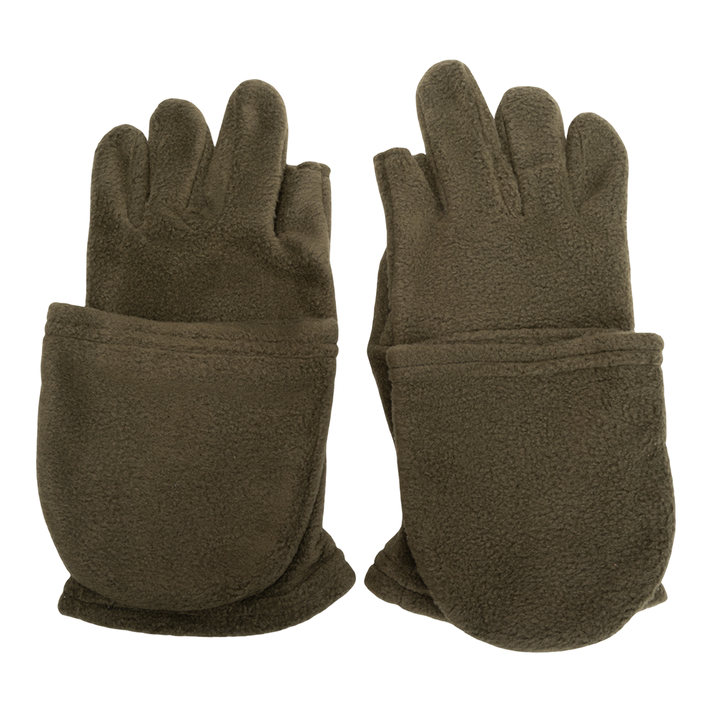 Перчатки Хольстер Охотника / флис / зеленый р. 30. Фото №3