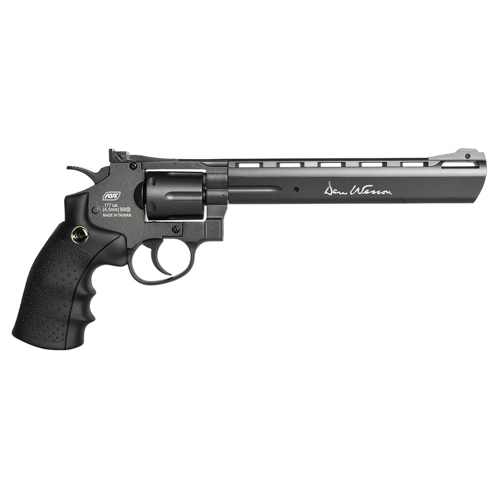 Револьвер пневматический ASG Dan Wesson 8", калибр 4,5 мм. Фото №1