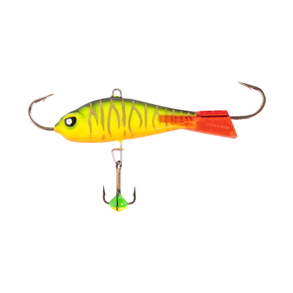 Балансир Lucky John BALTIC 60мм, 46гр, цвет (301RT) с тройником. Фото №1