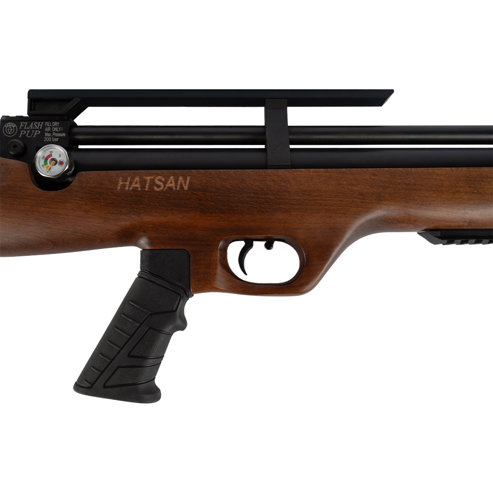 Винтовка пневматическая Hatsan FLASHPUP, калибр 6.35, 3 Дж (РСР, дерево). Фото №3 Винтовка пневматическая Hatsan FLASHPUP, калибр 6.35, 3 Дж (РСР, дерево). Фото №3