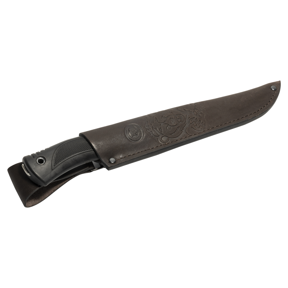 Нож "Путник" сталь 65х13, рукоять Elastron (ИП Семина). Фото №1