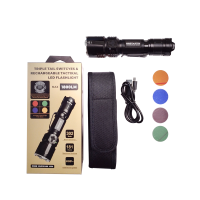 Изображение товара: Фонарь OhotAktiv LEDMAX тактический (1800 Lm, 302 м, CREE XHP35HD, 1x18650, 4 filter)