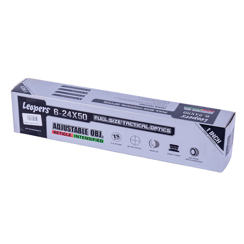Оптический прицел LEAPERS 6-24x50 UTG FULL SIZE AOEG с подсветкой. Фото №1