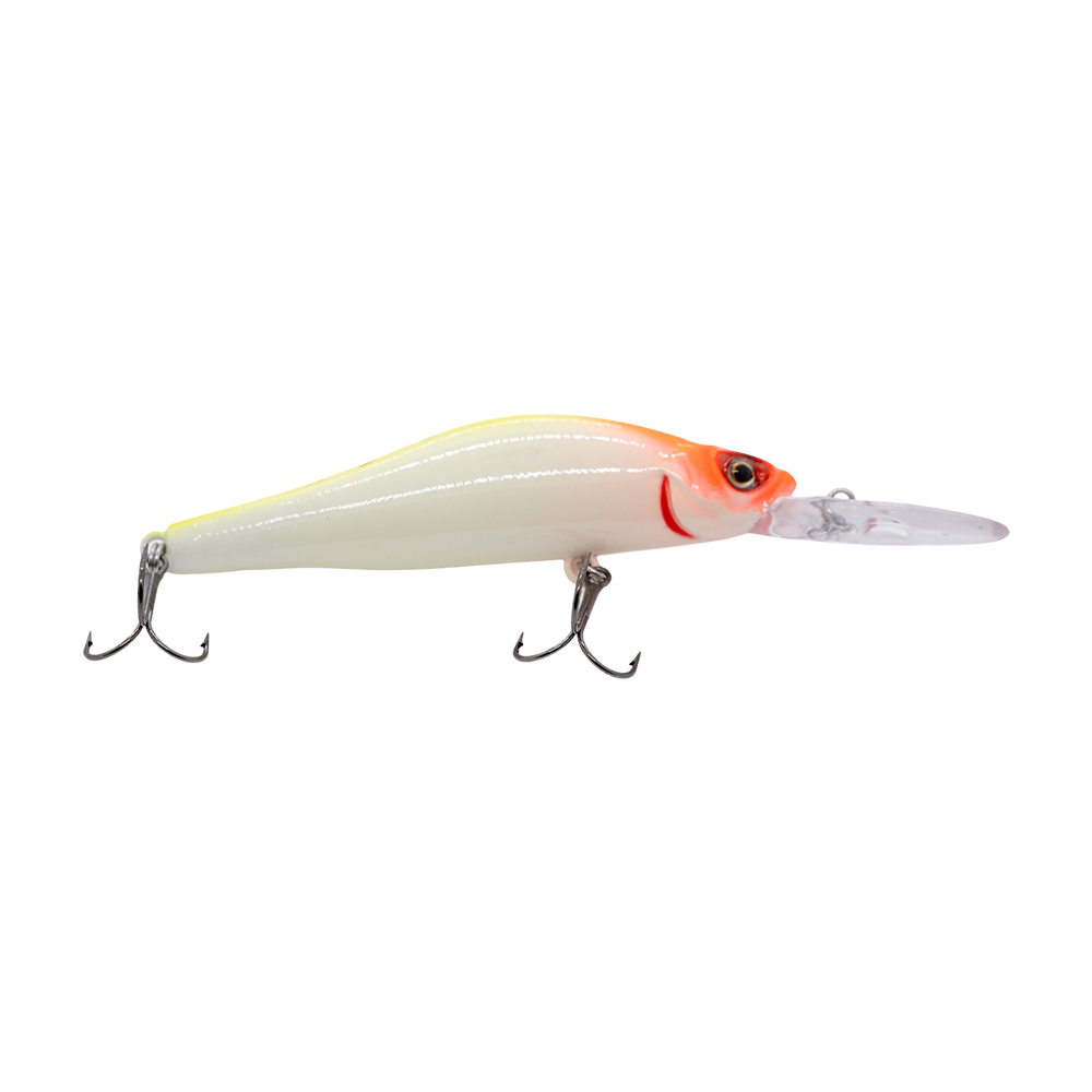 Воблер Strike Pro Archback Deep 80AL суспендер 8см 10,8гр заглубление 1,5м -4,0м Fluo (EG-125AL-SP#A116L). Фото №3