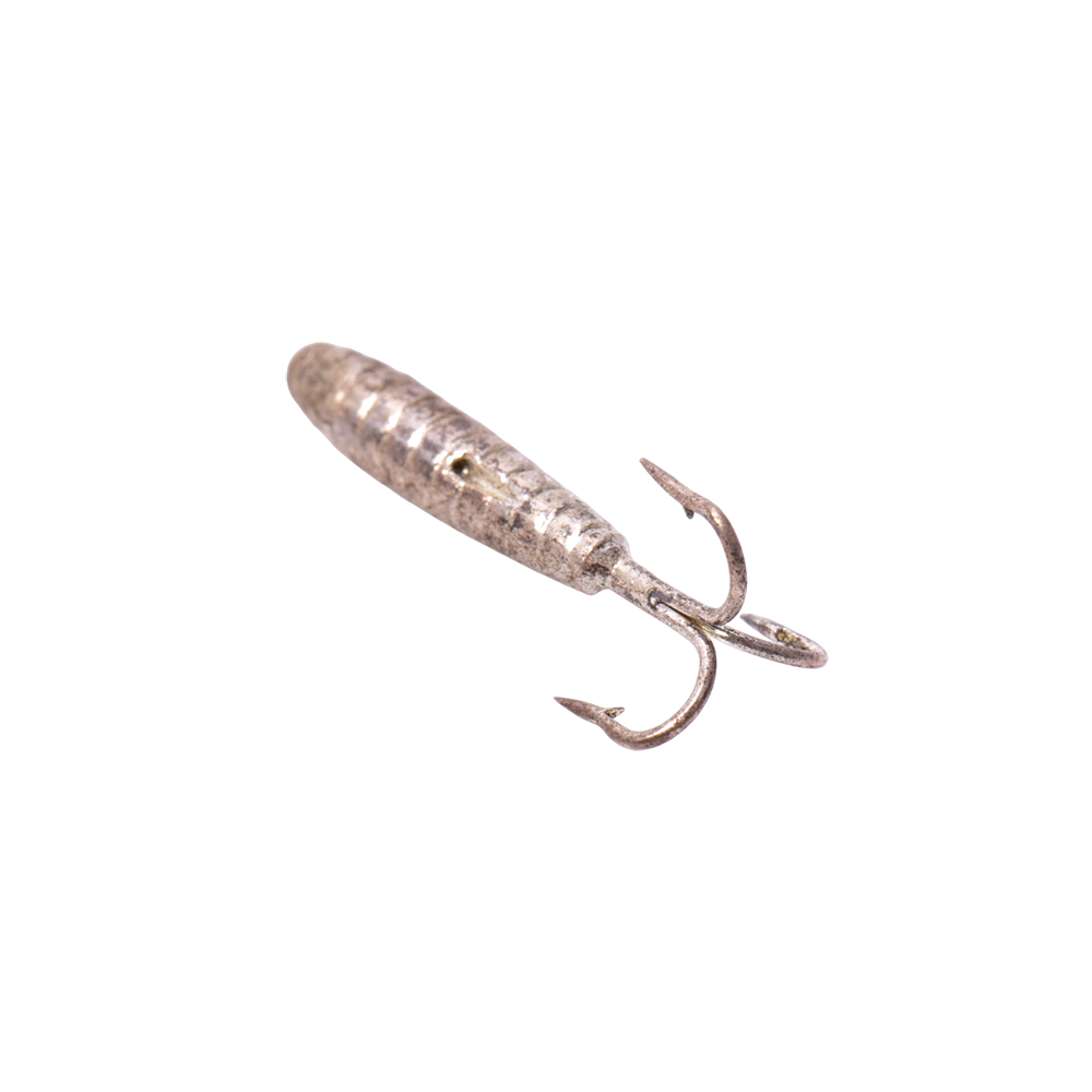 Мормышка вольфрамовая Черт серебро 3,3мм. Фото №2