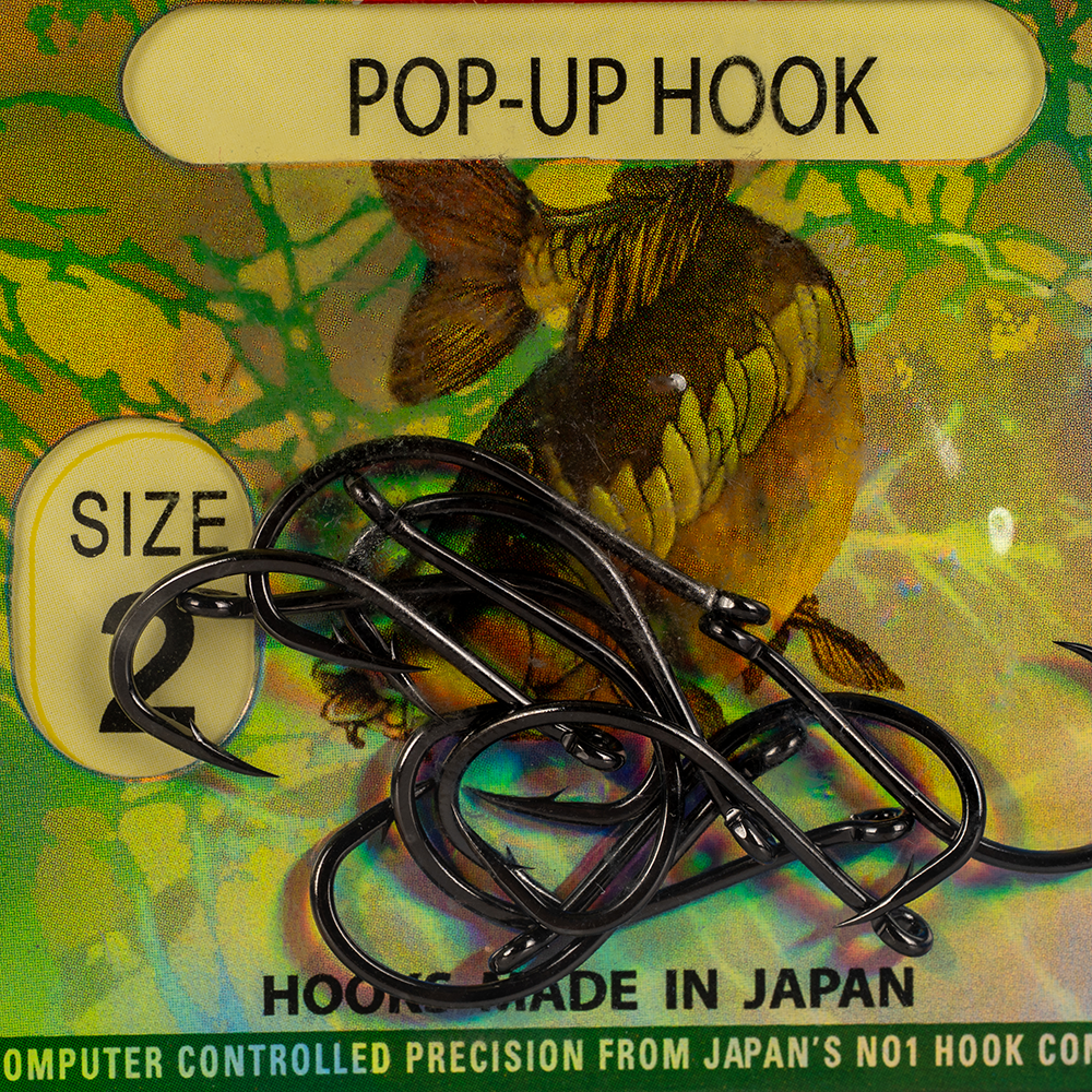 Крючок Gamakatsu Hook G-Carp Pop-Up Black №2. Фото №2