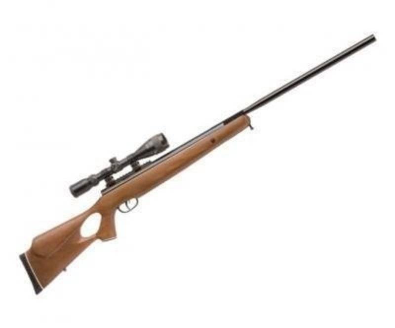 Винтовка пневматическая Crosman Trail NP 8-BT1K77WNP (NITRO, переломка, дерево, прицел 3-9х40), калибр 4,5 мм. Фото №2