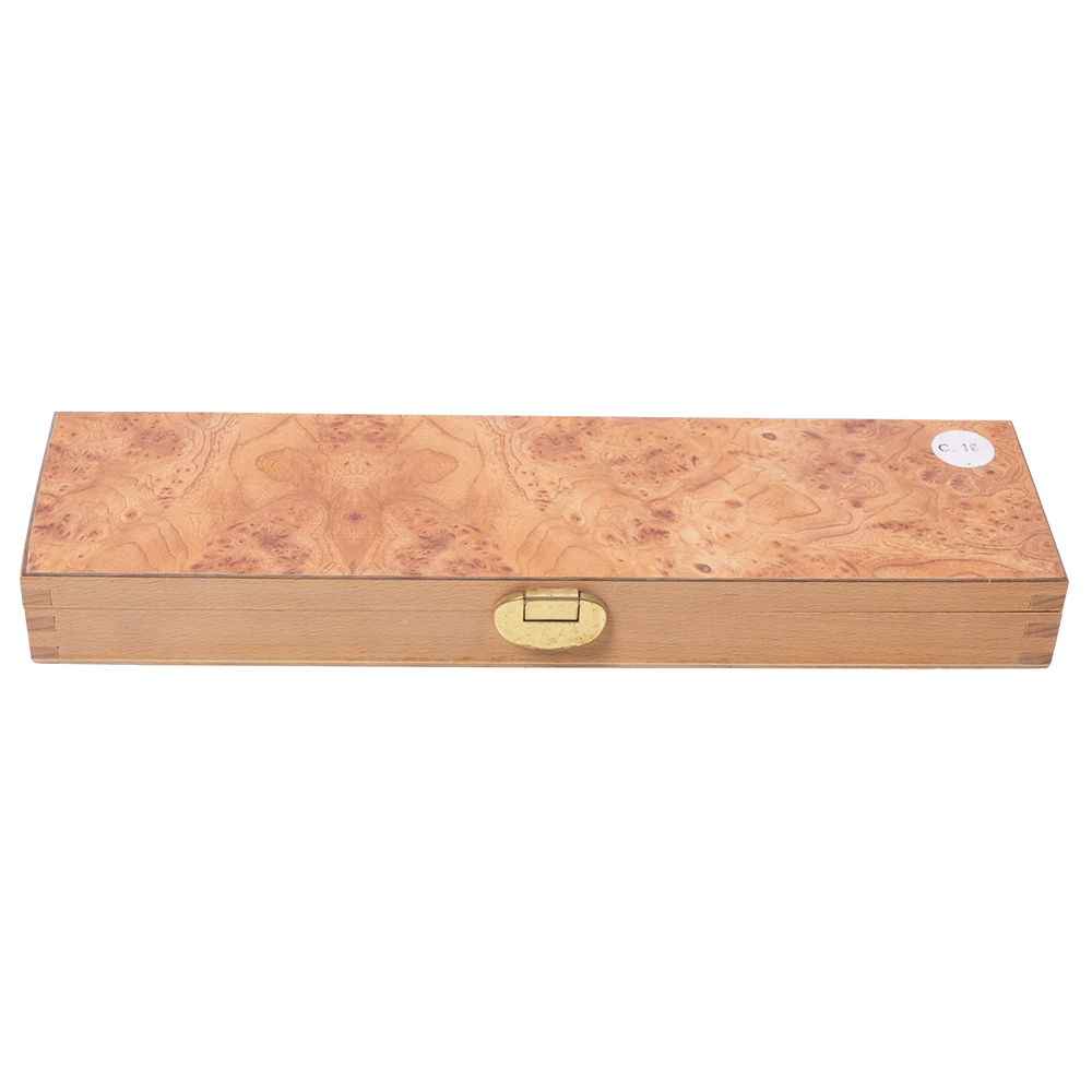 Набор для чистки оружия MegaLine в деревянном кейсе, алюминиевый шомпол, 3 ерша, 16 калибр . Фото №1