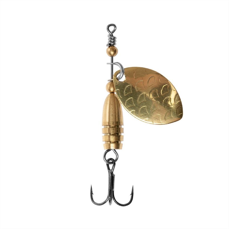 Блесна Вращ-прем Олимпик 1 (4гр Латунь) (1150) Helios. Фото №2