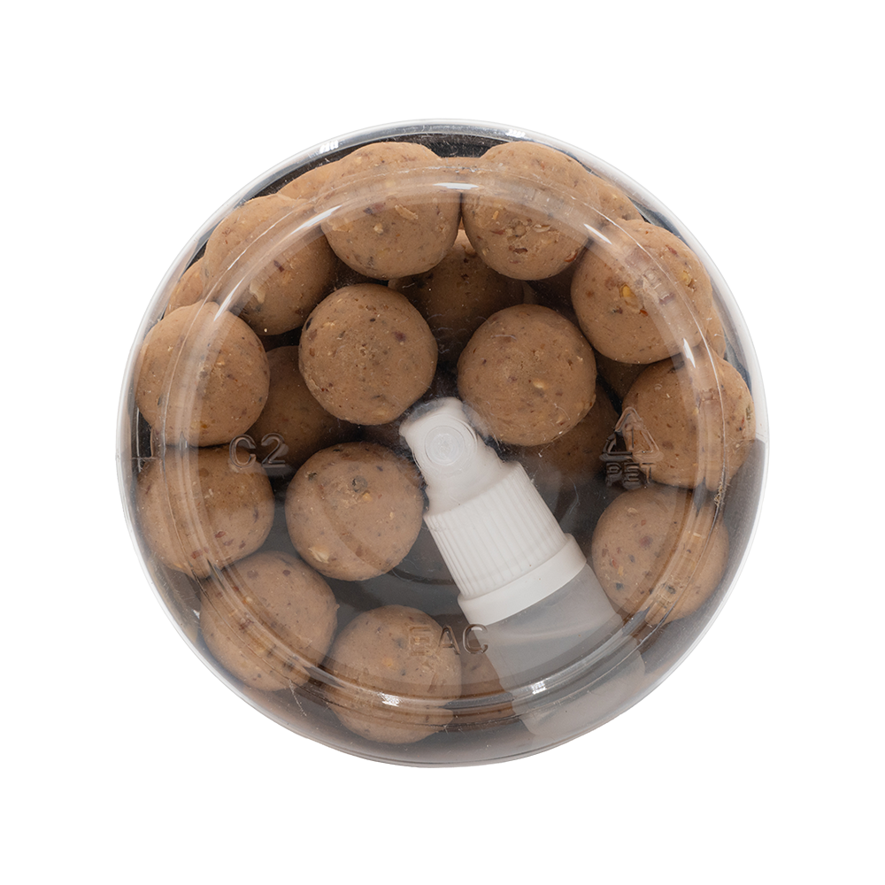 Бойлы вареные GBS baits & Fadeev hard series "Tiger Nut" 20мм. Фото №3