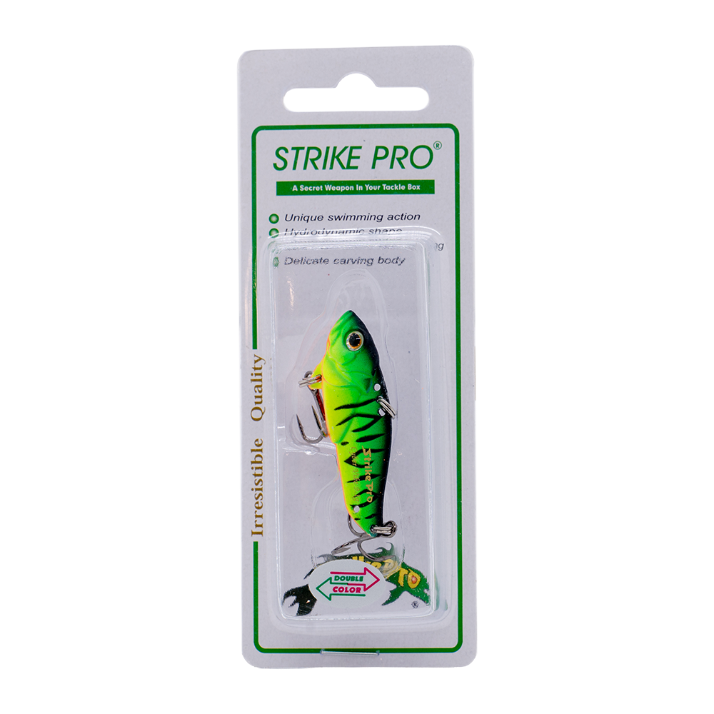 Блесна-цикада Strike Pro Cyber Vibe 4,5см. 9,1гр. (JG-005C#A70-713/GC01S). Фото №1