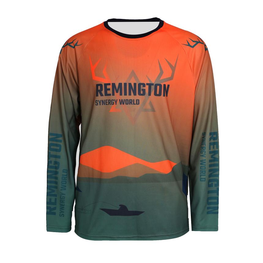 Футболка Remington Fishing Style Orange р. XL. Фото №1 Футболка Remington Fishing Style Orange р. XL. Фото №1