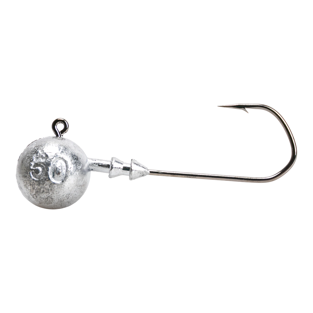 Джиг Головка Barbarian №7/0 черный никель 50 гр TritOn (уп. 3шт). Фото №3