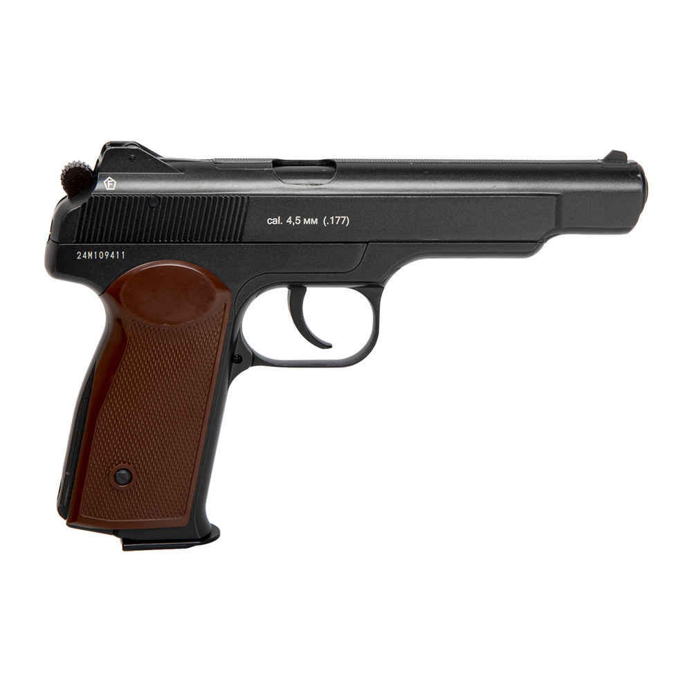 Пистолет пневматический BORNER APS-M Black, калибр 4,5 мм (металл)/BBs    . Фото №1