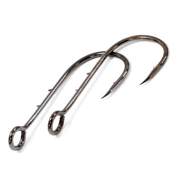 Крючки metsui FISH GAME BARBED цвет bln, размер № 6, в уп. 12 шт.. Фото №1