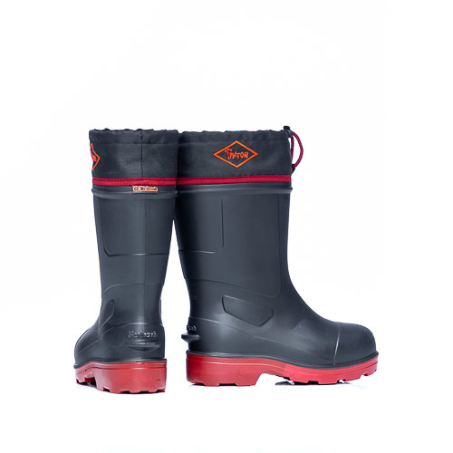 Сапоги Вездеход Тритон из ЭВА с ПУ подошвой с манжетом и утеплителем (черный) р. 43. Фото №1