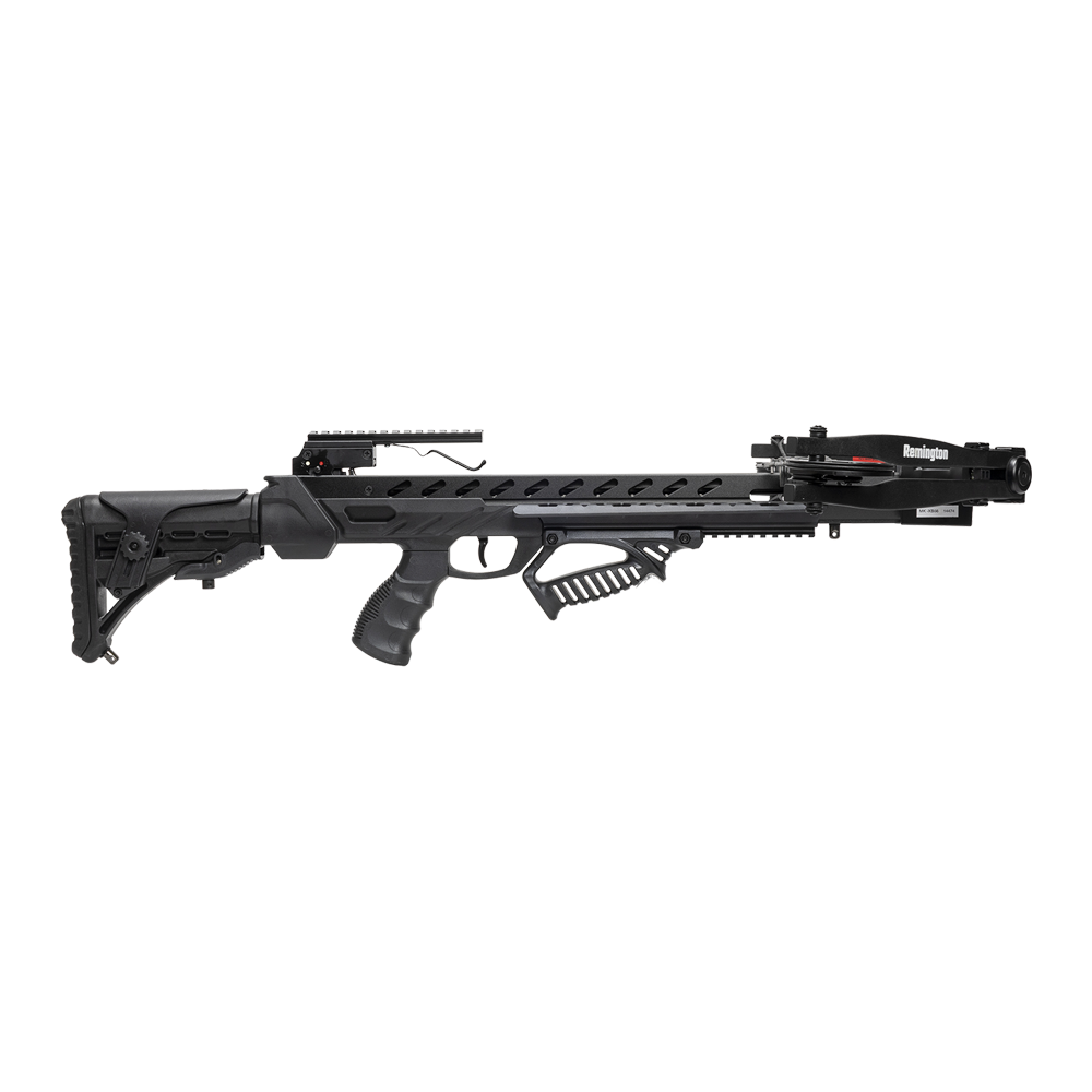 Арбалет блочный Mun Kung XB56, black, 4 стрелы, воск, прицел 4х32, ремень, кивер, натяжитель. Фото №1